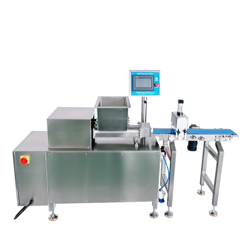 Automatic Sesame Peanut Soft Nougat Candy Sweet Nuts Cereal Chocolate Date Energy Cutting Forming Protein bar Machine